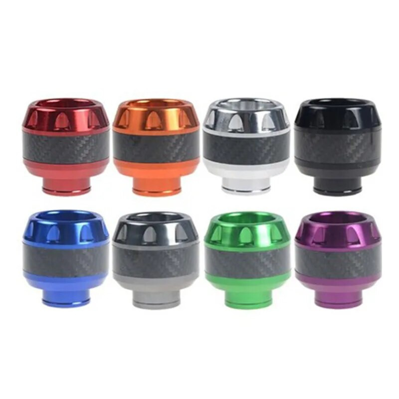 2Pcs Univerzalna zaštita od sudara motocikla Aluminijska zaštita prednje vilice Zaštita kotača motocikla Klizna kapa od sudara