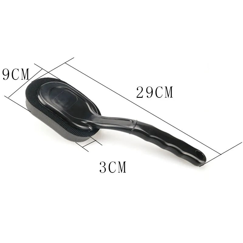 Autógumi kerékgyantázás polírozó szivacsmosó tisztítókefe hosszú nyelű autókerék speciális mosó tisztító szivacskefe