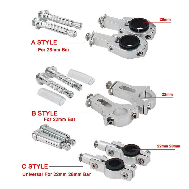 22MM 28MM Motocikla roku aizsargi Roktura aizsargs Rokas aizsargs Stūres aizsardzība KTM HONDA Off Road ATV Quad Pit Dirt Bike