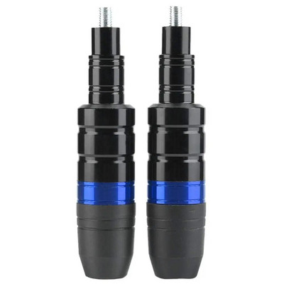 1 PAIR 8 mm motocikla pret krītošā stieņa motorollera motocikla CNC alumīnija dzinēja slīdošā rāmja aizsargstieņa aizsargstienis