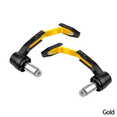 2PCS CNC Motocikla bremžu sajūga sviras Aizsarga aizsarga modifikācija Pretkrišanas signāla bremzes Rokas aizsargs Priekšgala aizsardzības stienis