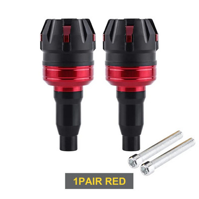 Motocikla aizsardzības stieņa dzinēja pretkrišanas rāmja slīdņa vāciņš M8 8 mm skrūves universāls pretavārijas sadursmes krišanas aizsargs