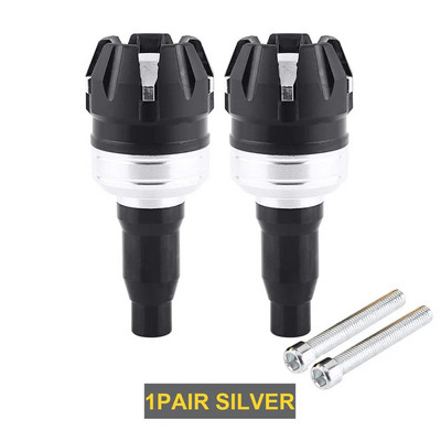 Motocikla aizsardzības stieņa dzinēja pretkrišanas rāmja slīdņa vāciņš M8 8 mm skrūves universāls pretavārijas sadursmes krišanas aizsargs