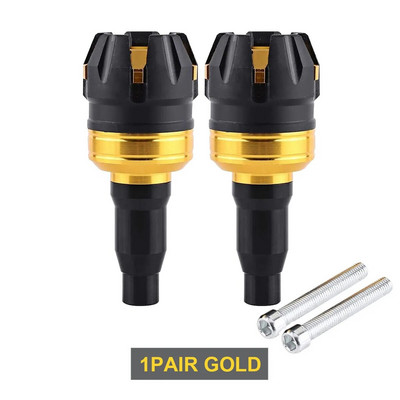 Motocikla aizsardzības stieņa dzinēja pretkrišanas rāmja slīdņa vāciņš M8 8 mm skrūves universāls pretavārijas sadursmes krišanas aizsargs