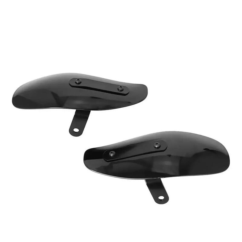 1 komplekt Mootorratta käekaitse külma tuule deflektori kilp Käekaitsekilp Kukkumiskaitse universaalsele chopperile