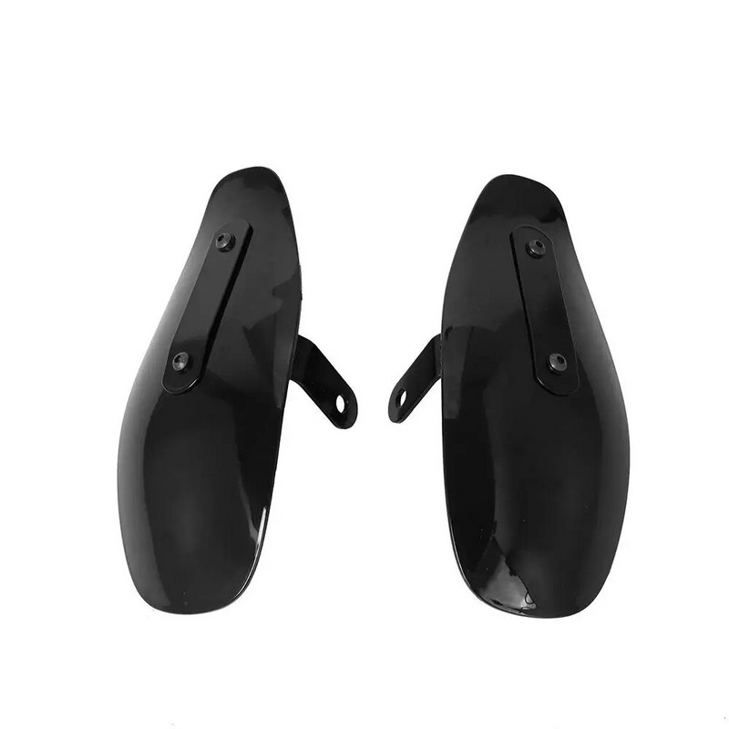 1 komplekt Mootorratta käekaitse külma tuule deflektori kilp Käekaitsekilp Kukkumiskaitse universaalsele chopperile