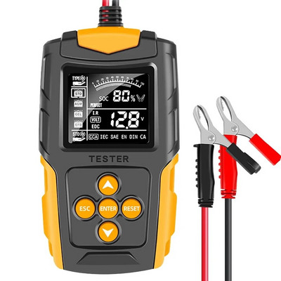 Tester trajanja baterije automobila 12V 24V Dijagnostički unutarnji otpor baterije LCD digitalni skener za punjenje Analizator Alati za pregled