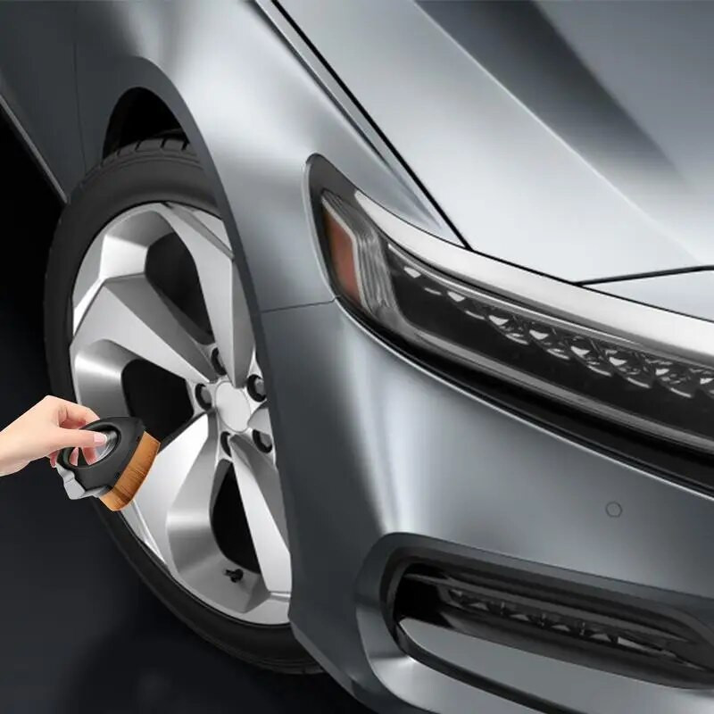 Autorataste detailihari Rehvipuhastushari Kaasaskantav rehvihari Rattarummu puhastustööriistad Veoauto mootorratta rehvivelgede puhastus