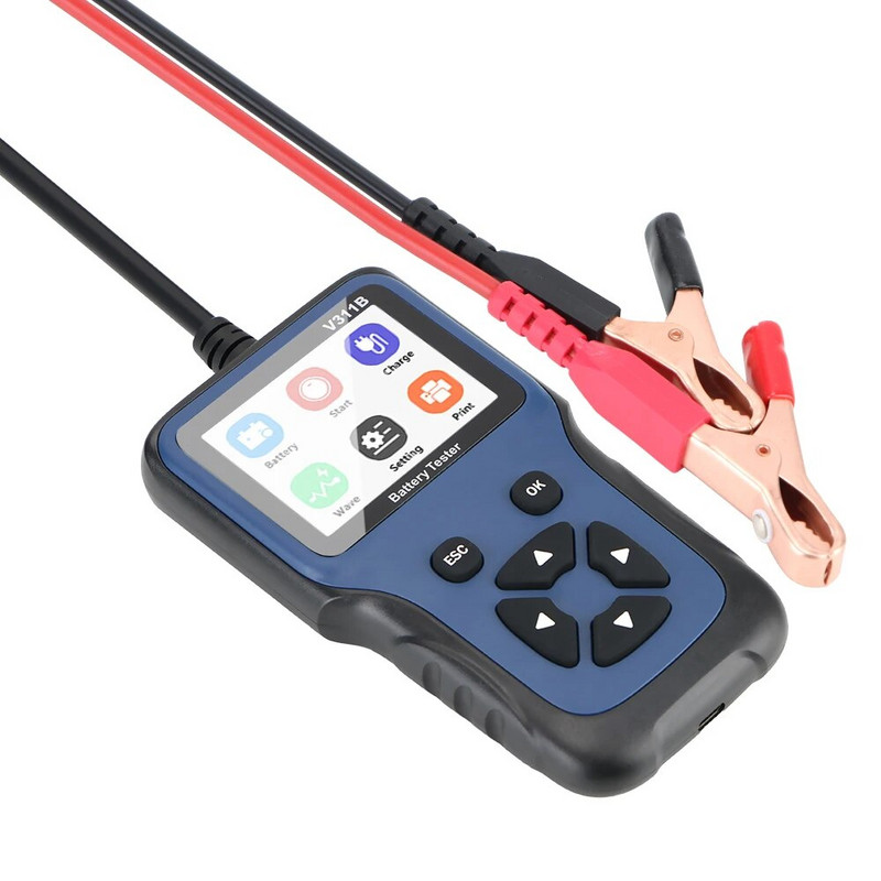 Autode laadimise koormustesti analüsaatori tööriistad Autotööstuse 12 V autoaku laadija testeri analüsaator V311B autodiagnostika tööriist