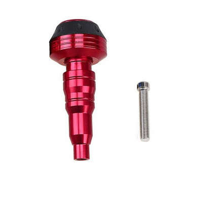 Universāls 10 mm motocikla rāmja slīdnis M10, krītošs sadursmes aizsargstieņa motocikla dzinēja aizsardzības stienis, 1 gab./2 gab.