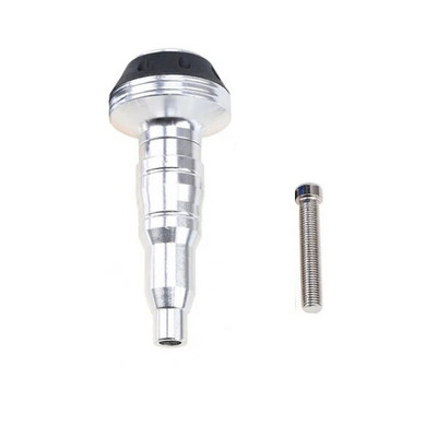 Universāls 10 mm motocikla rāmja slīdnis M10, krītošs sadursmes aizsargstieņa motocikla dzinēja aizsardzības stienis, 1 gab./2 gab.