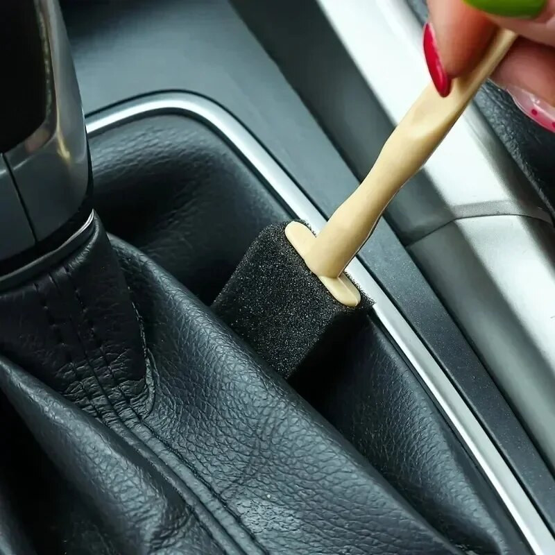Auto sūkļu tīrīšanas birstes Auto gaisa kondicionieris Vent Brush Auto Režģu tīrītājs Auto Detaļu Žalūzijas Duster Brush Auto tīrīšana