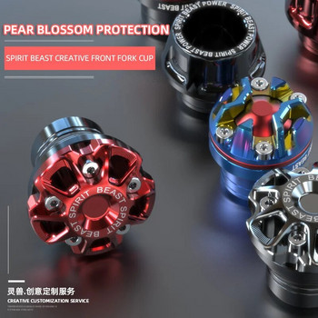 Spirit Beast Προστασία ολισθητών πλαισίου τροχού μοτοσυκλέτας για Kawasaki Yamaha Suzuki Honda Harley Bmw Benelli KTM PIAGGIO Peugeot