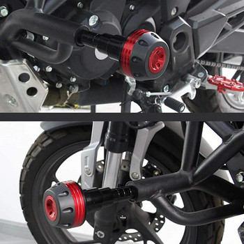 Универсална 10 мм винтова мотоциклетна рамка, плъзгач M10 Falling Crash Protector Rod Motorbike Anti-Falling Engine Protection Stick Bar