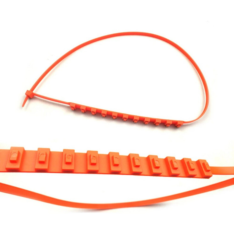 10 db téli hó csúszásgátló gumiabroncs kábelkötegelők csúszásgátló vészhelyzeti csúszásgátló gumiabroncs láncok nylon autó téli gumi kerekek hóláncok