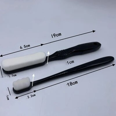 Automašīnas paneļa gaisa izplūdes atveres tīrīšanas suka Mīksta, slaucoša putekļu tīrītāja detaļas mikronano blīvas viļņu birstes Automātiskās detalizācijas rīki