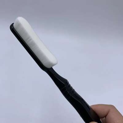 Automašīnas paneļa gaisa izplūdes atveres tīrīšanas suka Mīksta, slaucoša putekļu tīrītāja detaļas mikronano blīvas viļņu birstes Automātiskās detalizācijas rīki