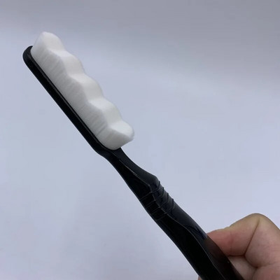 Automašīnas paneļa gaisa izplūdes atveres tīrīšanas suka Mīksta, slaucoša putekļu tīrītāja detaļas mikronano blīvas viļņu birstes Automātiskās detalizācijas rīki