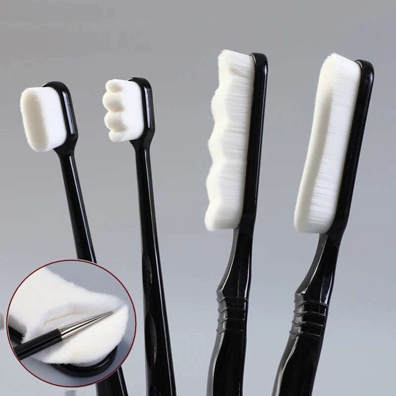 Automašīnas paneļa gaisa izplūdes atveres tīrīšanas suka Mīksta, slaucoša putekļu tīrītāja detaļas mikronano blīvas viļņu birstes Automātiskās detalizācijas rīki