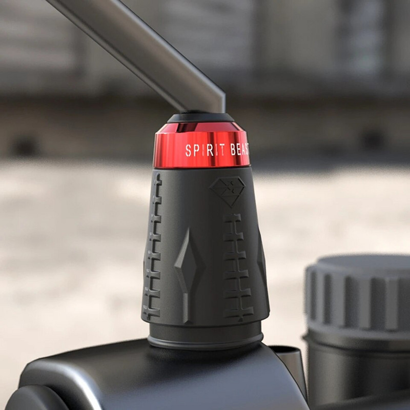 Spirit Beast univerzális motorkerékpár visszapillantó tükör üléshuzat reflektor üléshuzat tolató tükör dekoratív gumiborítás