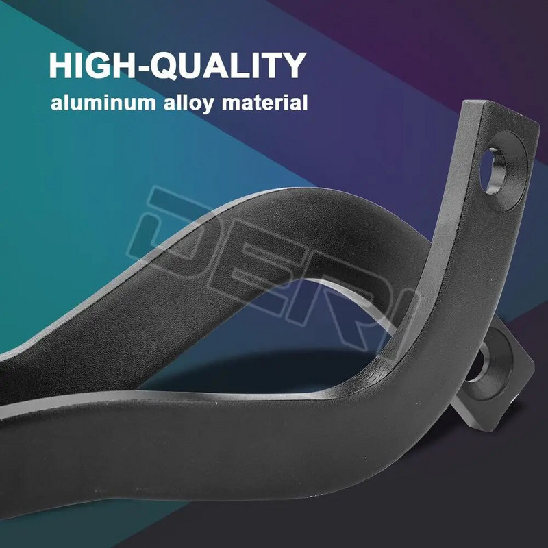 Alumiiniumist mootorratta käekaitse, must sinine