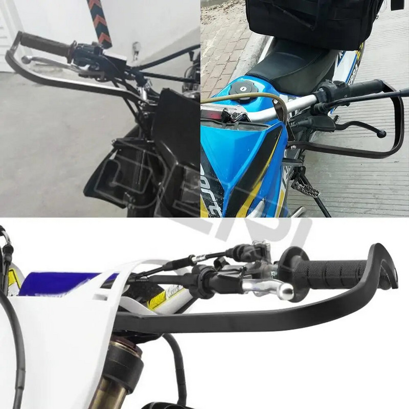 Alumiiniumist mootorratta käekaitse, must sinine