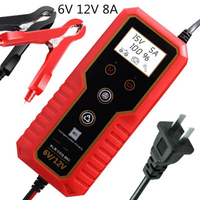 Car and motorcycle battery charger 6V12V lead-acid battery multi-function intelligent pulse repair type
