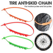 Sniego dviračio motociklo neslystantis avarinis saugos diržas universalus, lengvai nuimamas trikampis neslystantis grandinės motociklo automobilių priedai