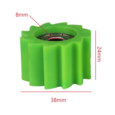 Motociklo grandinės ritinėlio slankiklio kreiptuvas, skirtas KAWASAKI KXF250 KXF450 KX250F KX450F KXF 250 450 KX 250F KLX450R grandinės kreiptuvui