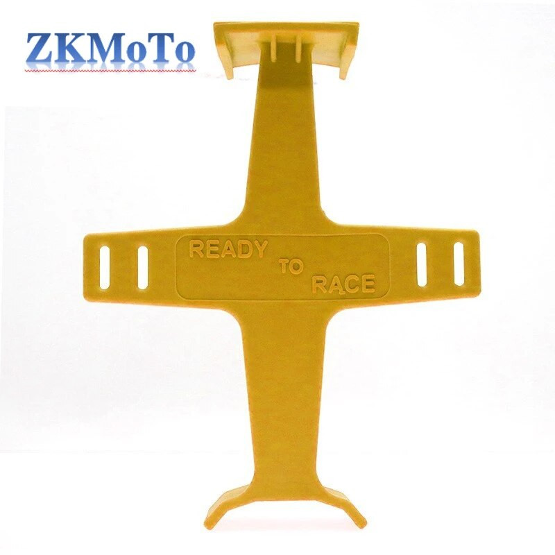 Bracket ABS Fork Guard vedrustus Motocross Protection Mootorratta amortisaator Transport Protector Trakside alus