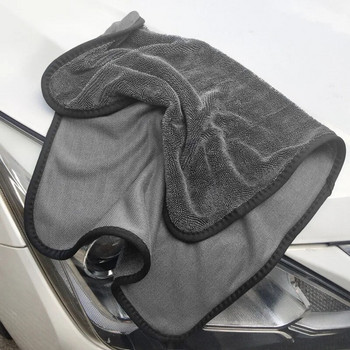60X90 Микрофибърни кърпи Кърпа за миене на автомобили Микрофибър 600GSM Auto Extra Soft Rag Car Care Cleaning Сушене Кърпа професионален клас