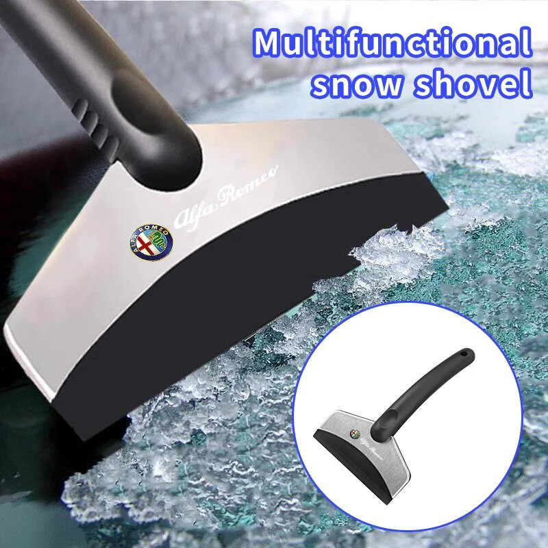 Automašīnas sniega lāpsta vējstikla atkausēšanas lāpsta Ledus skrāpju piederumi priekš Alfa Romeo Giulietta 159 147 156 166 Mito Giulia GT Stel