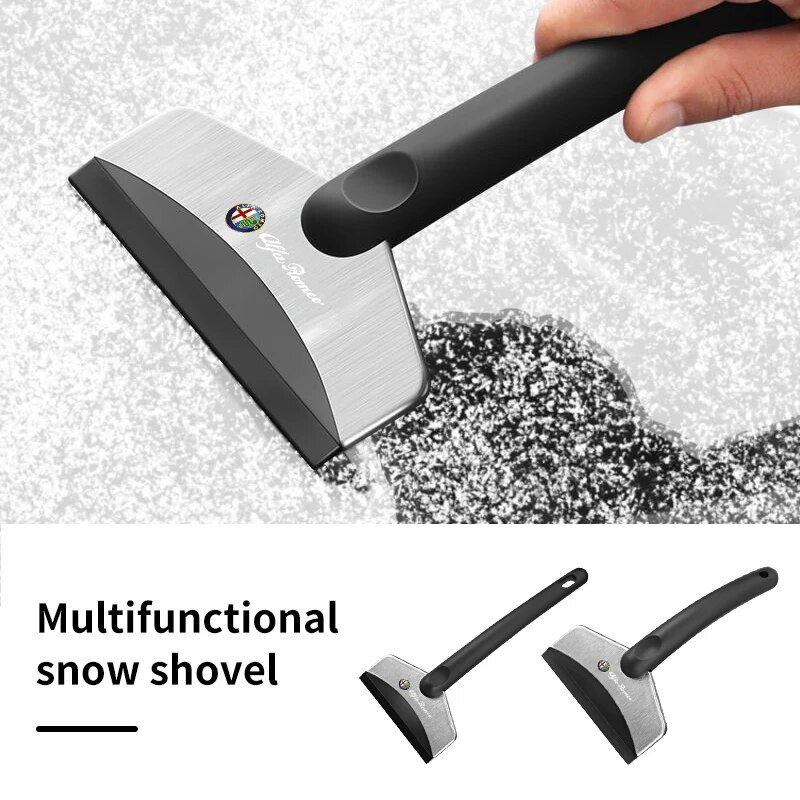 Automašīnas sniega lāpsta vējstikla atkausēšanas lāpsta Ledus skrāpju piederumi priekš Alfa Romeo Giulietta 159 147 156 166 Mito Giulia GT Stel