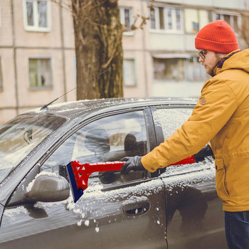 Car Ice Snow Flake Windshield Shovel Scraper Window Ice Remover Εξωτερικά αξεσουάρ αυτοκινήτου Φτυάρι για το χιόνι αυτοκινήτου Αξεσουάρ αυτοκινήτου