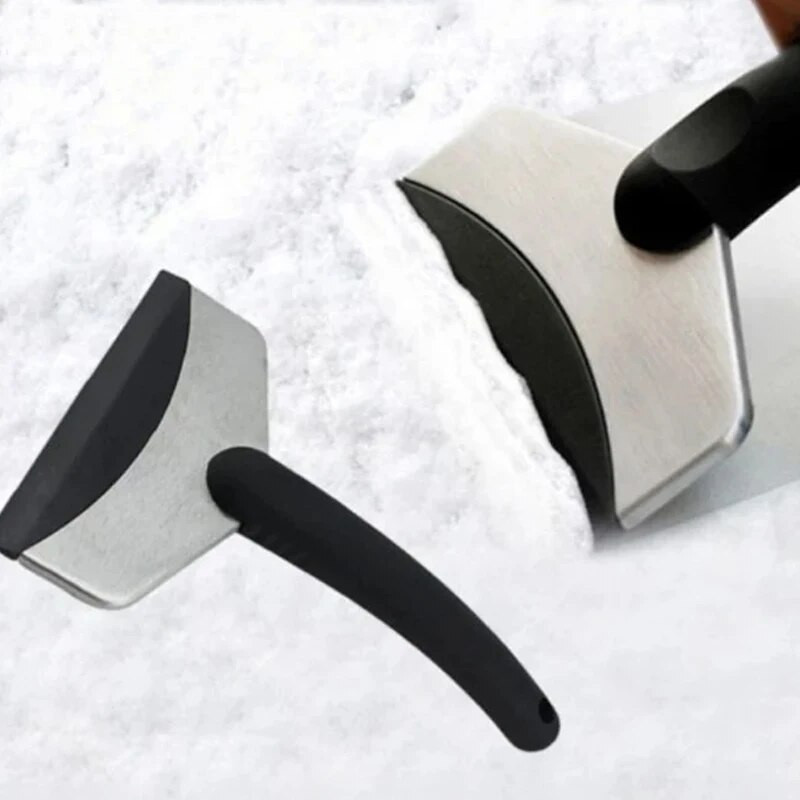 Daudzfunkcionāla auto sniega lāpsta atkausēšanas ledus skrāpja rīks ziemā Ledus skrāpēšanas stikla sniega noņemšanas rīki Auto piederumi