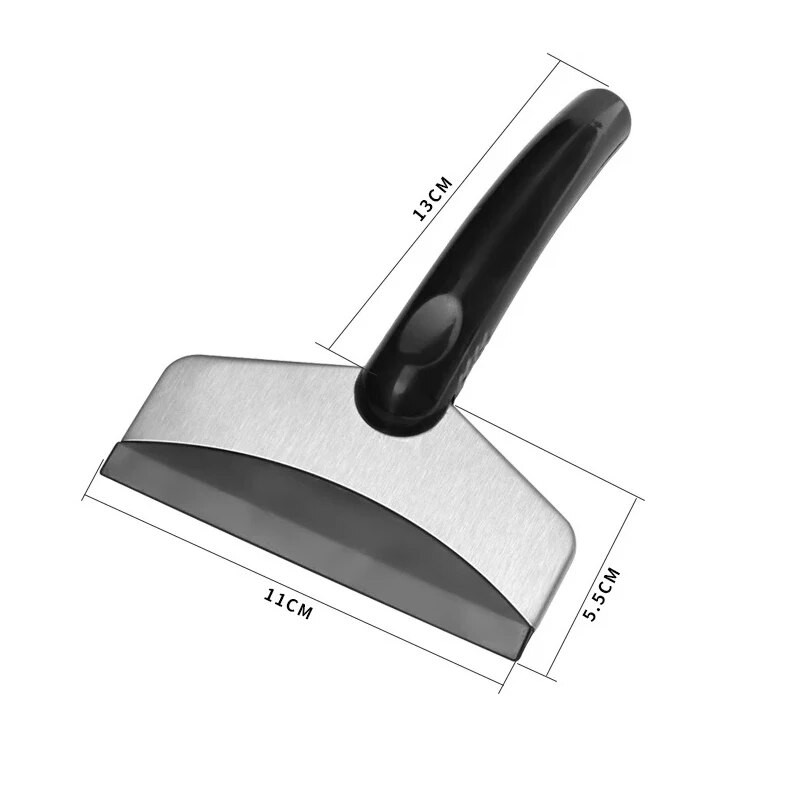 Daudzfunkcionāla auto sniega lāpsta atkausēšanas ledus skrāpja rīks ziemā Ledus skrāpēšanas stikla sniega noņemšanas rīki Auto piederumi