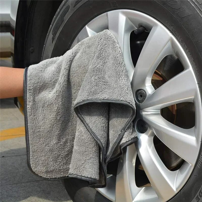 1/3Gb Microfiber Twist auto mazgāšanas dvielis Profesionāls auto tīrīšanas žāvēšanas auduma dvieļi automašīnu mazgāšanai pulēšanai vaskošanai Detaļas