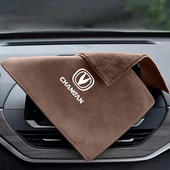 Automašīnu mazgāšanas dvielis zamšādas flīsa tīrīšanas žāvēšanas lupatiņa Changan CS75 Plus CS95 CS35 Alsvin CS15 CS85 CS55 Eado CX20 CX70