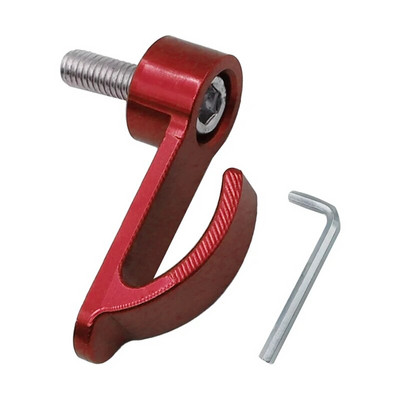 Cârlig cu o singură gaură pentru căști Cârlig universal CNC din aliaj de aluminiu Suport cârlig pentru geanta pentru cască pentru scuter electric Dirt Bike