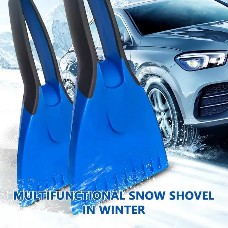 Αξεσουάρ φτυαριών βούρτσας χιονιού για χειμερινό αυτοκίνητο, ανθεκτική και λεία αντιολισθητική σιλικόνη αυτοκινήτου οχήματος ξύστρα πάγου, βούρτσα χιονιού