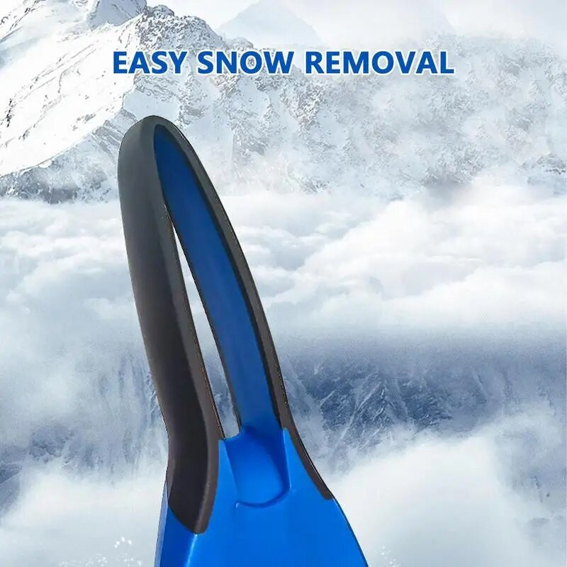 Αξεσουάρ φτυαριών βούρτσας χιονιού για χειμερινό αυτοκίνητο, ανθεκτική και λεία αντιολισθητική σιλικόνη αυτοκινήτου οχήματος ξύστρα πάγου, βούρτσα χιονιού