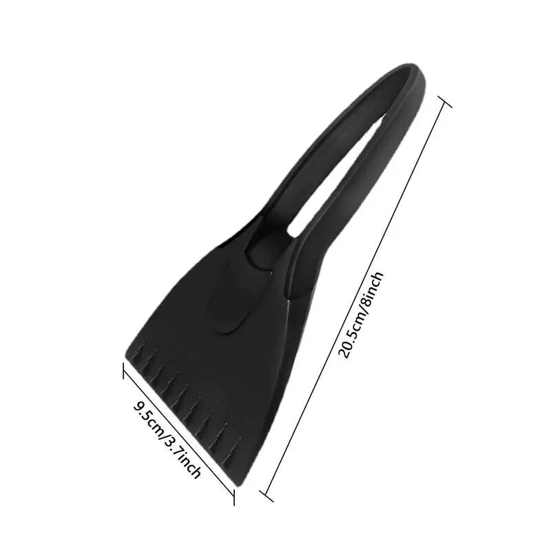 Αξεσουάρ φτυαριών βούρτσας χιονιού για χειμερινό αυτοκίνητο, ανθεκτική και λεία αντιολισθητική σιλικόνη αυτοκινήτου οχήματος ξύστρα πάγου, βούρτσα χιονιού