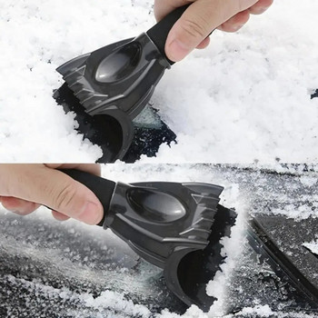 Лопата за почистване на сняг за кола Стъргалка за лед Почистващ препарат за предно стъкло Зимни прозорци Лед Сняг Отстраняване на скреж Инструменти за чистачки Аксесоари за стайлинг на автомобили