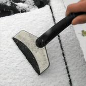 Lopată pentru zăpadă pentru mașină, parbriz, instrument de dezghețare pentru gheață, instrument pentru îndepărtarea zăpezii pentru suprafața mașinii, racletă universală pentru iarnă pentru autovehicule