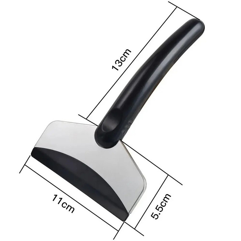 Lopată pentru zăpadă pentru mașină, parbriz, instrument de dezghețare pentru gheață, instrument pentru îndepărtarea zăpezii pentru suprafața mașinii, racletă universală pentru iarnă pentru autovehicule