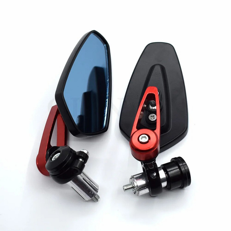 universāls Motocikla stieņa gala atpakaļskata spoguļi 22mm 7/8" priekš yamaha YZF R125 R15 R25 r 125 15 25 mt-07 mt-09 mt 07 09 MT-09 FZ07