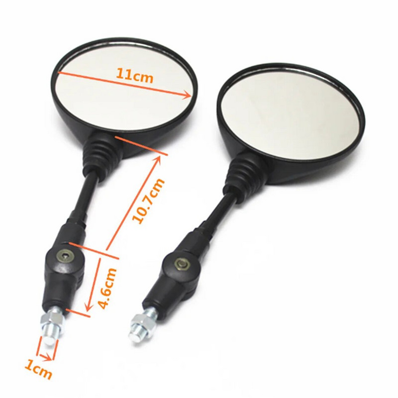 tahavaatepeegel Kukkumisvastane kokkuklapitav ümmargune mootorratta külg KTM LC4 Supermoto 990 AdventuRe 990 SMC SMCR EnduRo R MC-R Duke 640 jaoks