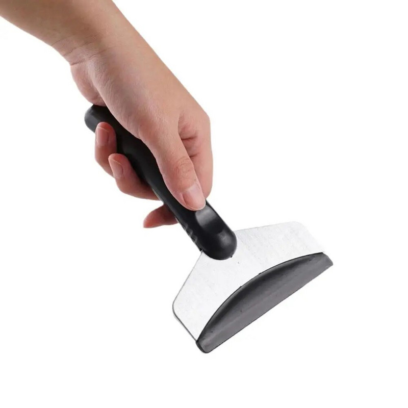 Hordozható többfunkciós rozsdamentes acél autós lapát Frost Ice üveg szélvédő autó téli kaparószerszámok eltávolító tisztítás S6H6