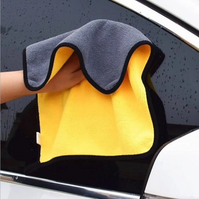 Кърпа за почистване от микрофибър Удебелена мека кърпа за сушене Измиване на каросерията на автомобила за Hyundai Tucson 2016 2017 ix35 i30