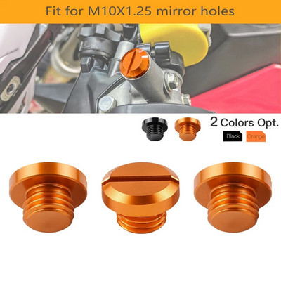 3 buc. dopuri pentru orificii pentru oglinda motociclete M10XP1.25 pentru KTM 790 DUKE 125 200 250 390 1290 SUPER DUKE GT/R 1090 1190 1290 ADVENTURE